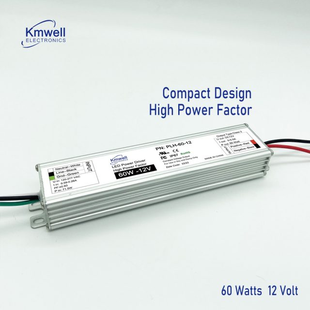 Compact HPF LED Sign Power Supply_60W12V voltage regulator